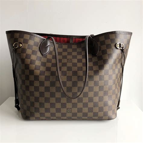 louis vuitton neverfull mm damier fake|louis vuitton damier ebene original.